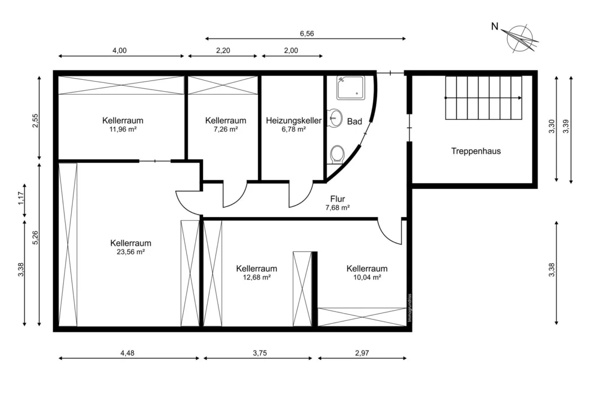 Grundriss Wohnhaus KG