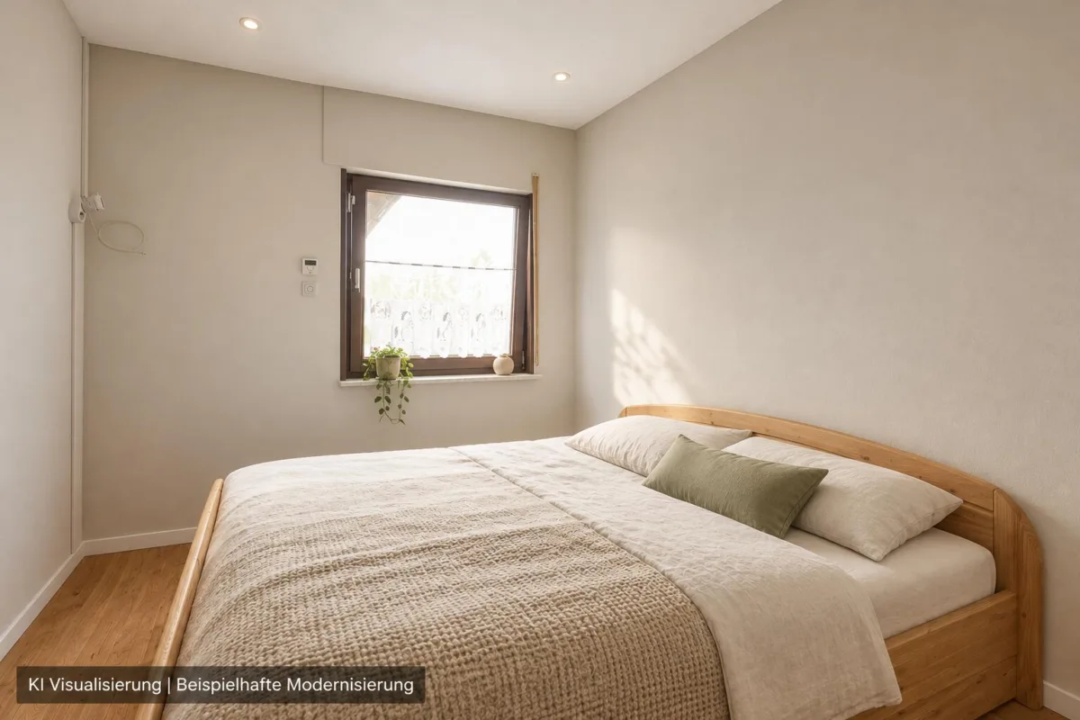 KI modifiziertes Schlafzimmer