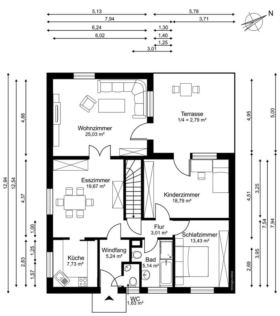 Grundriss EG