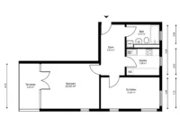 Grundriss Wohnung