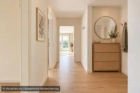 Wohnungsflur KI modifiziert