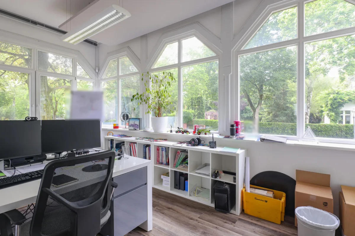 Büro im Wintergarten