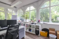 Büro im Wintergarten
