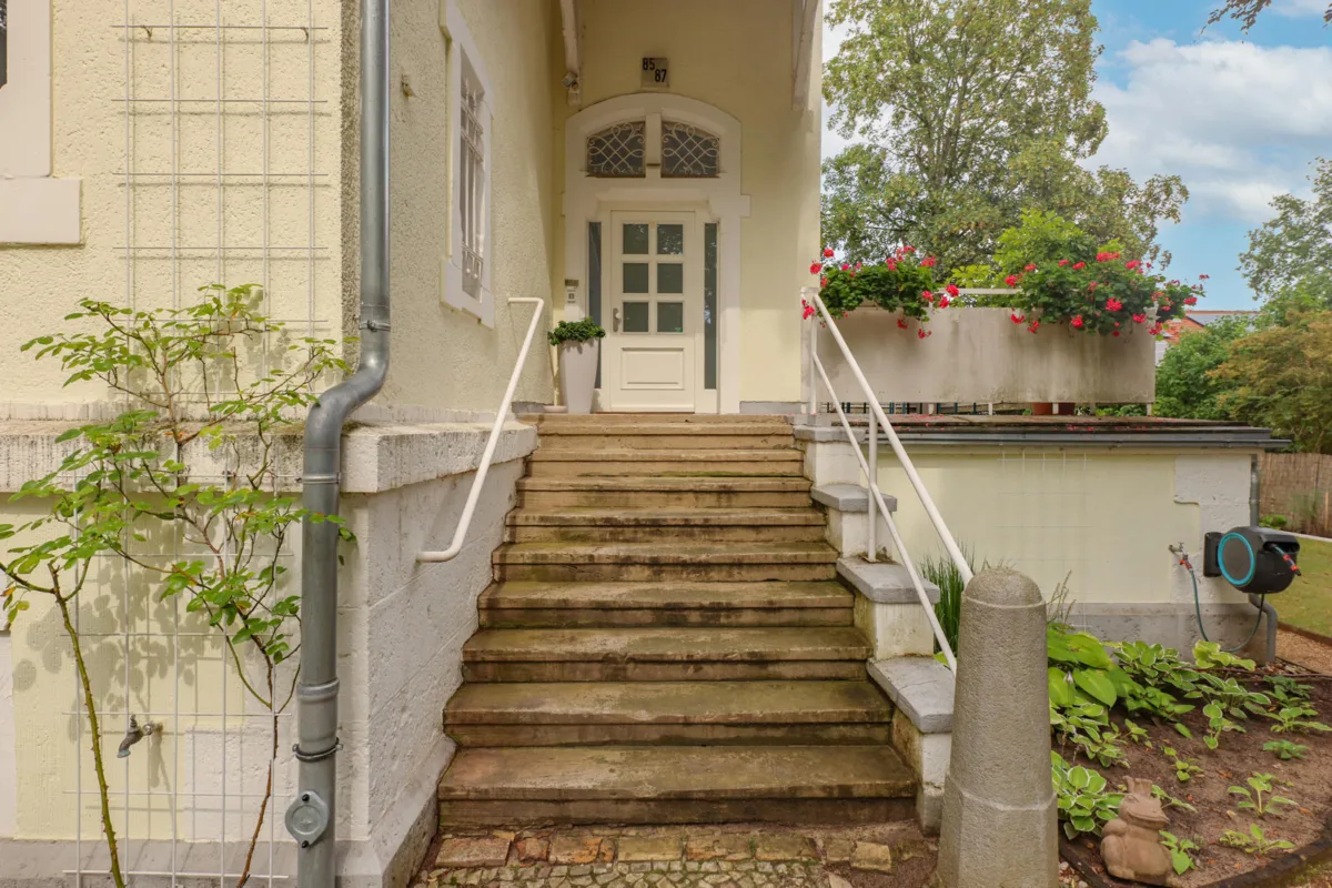 Außenansicht Treppe