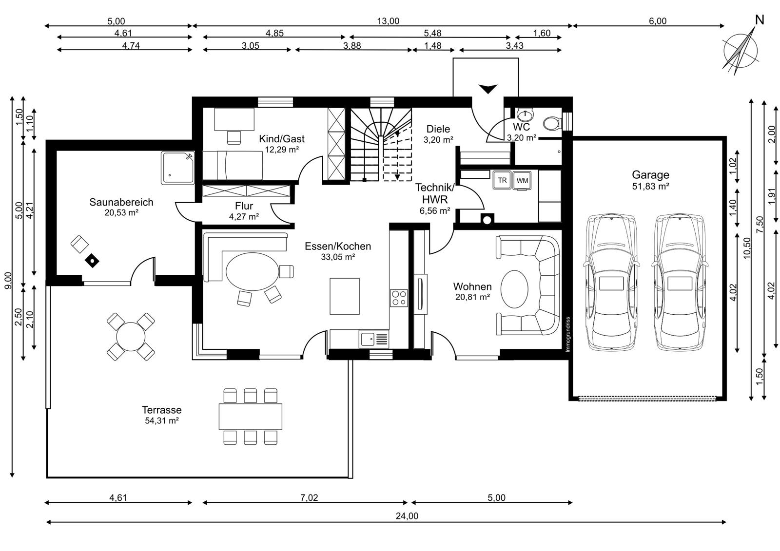 Grundriss EG