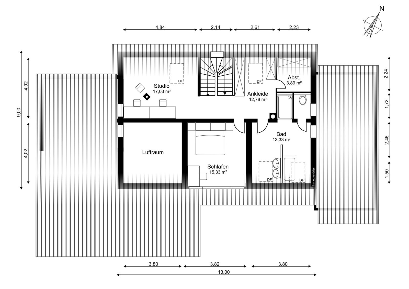 Grundriss DG