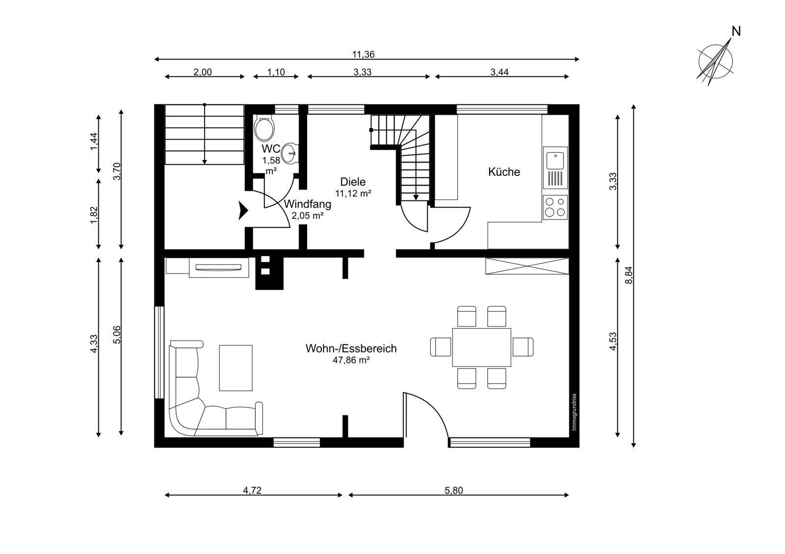 Grundriss EG