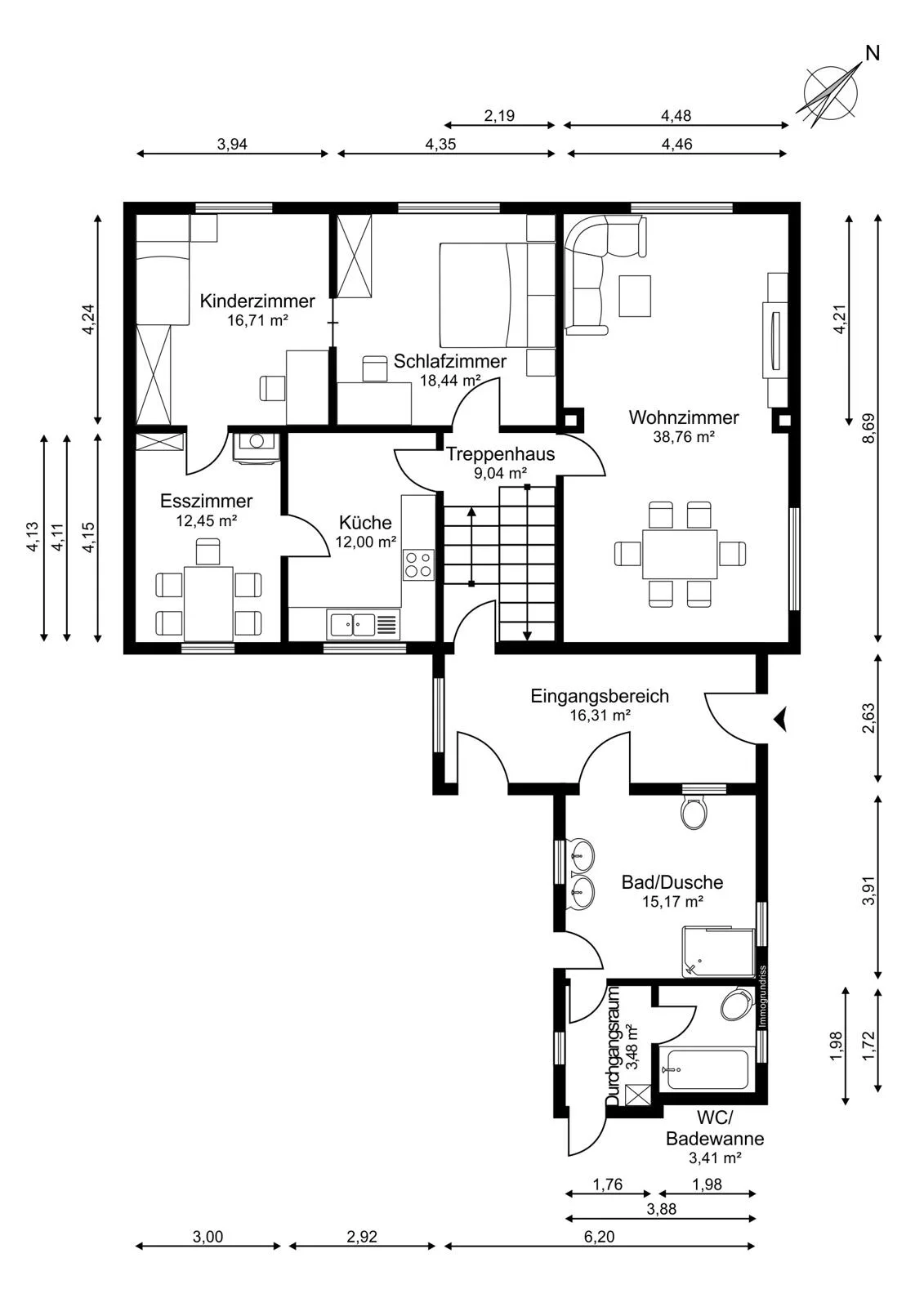 Grundriss EG