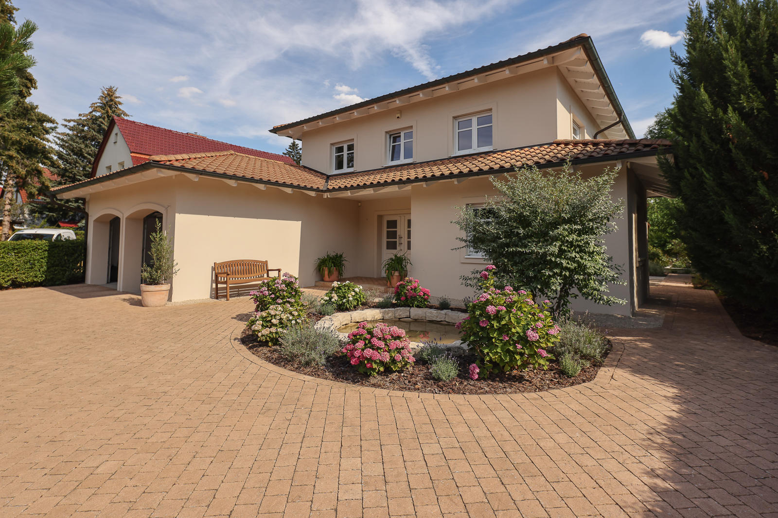 Vorderseite Haus