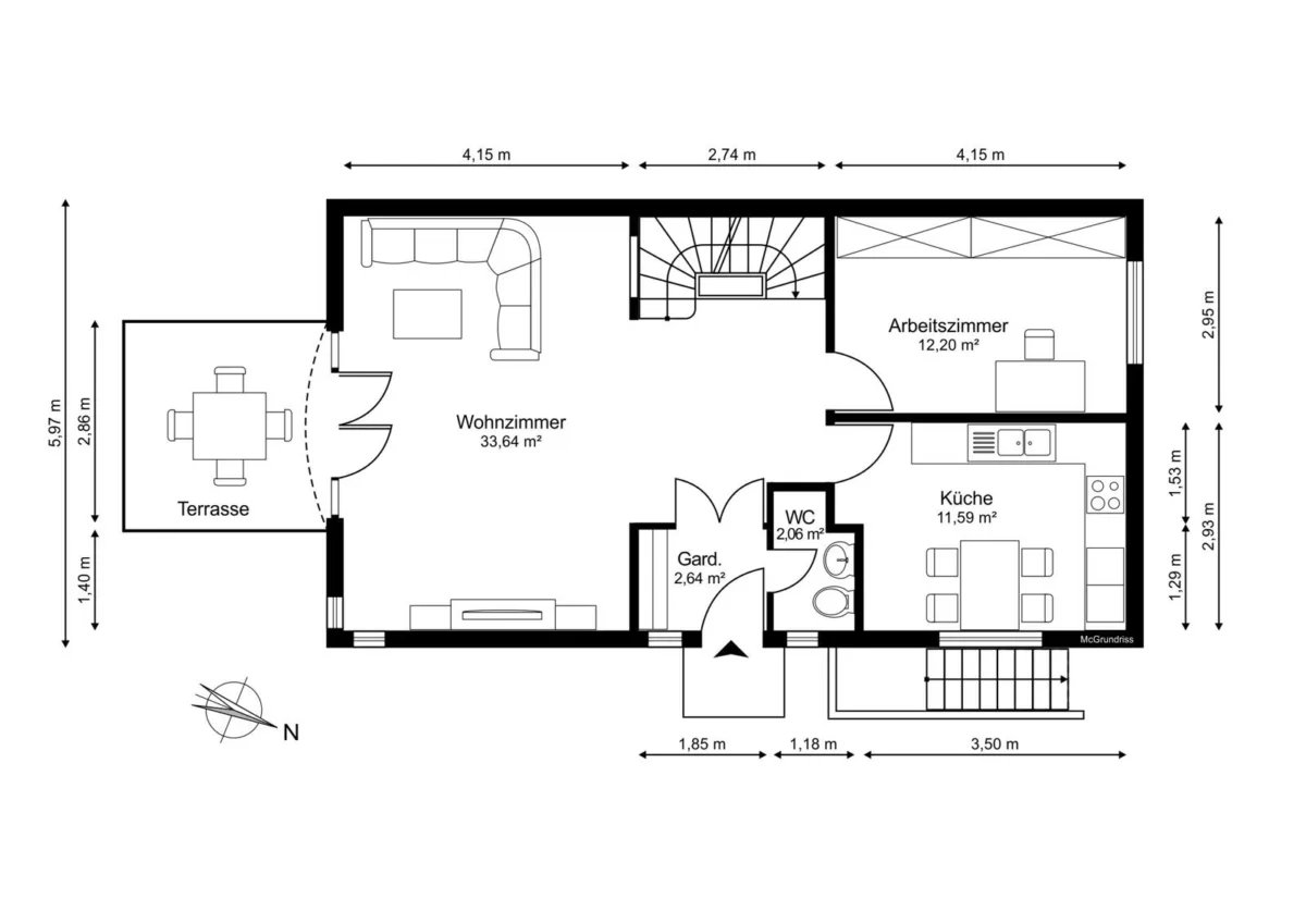 Grundriss EG